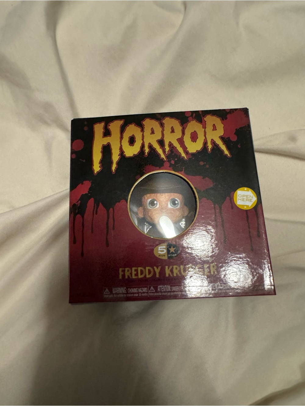 Horror Freddy Krueger Kids Costume - Red/Brown